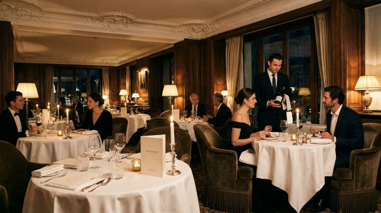 Restaurant luxueux à Paris : guide des tables d'exception